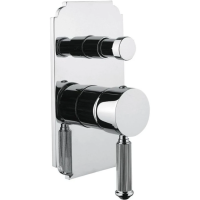 Встраиваемый смеситель для душа с переключателем Cezares Olimp OLIMP-VDIM-01-L хром