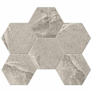 Мозаика KAILAS KA02 Hexagon непол.(10 мм) 25x28.5 от Ametis (Россия)