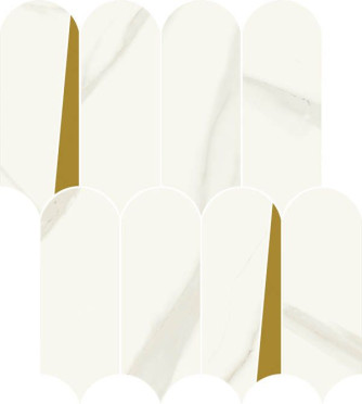 Мозаика METROPOLIS CALACATTA MOS.ELEGANT (600110000948) 32.5x36.1 от Italon (Россия)