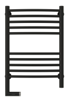 Полотенцесушитель электрический 600x400 Сунержа Богема + прямая 31-5204-6040 черный