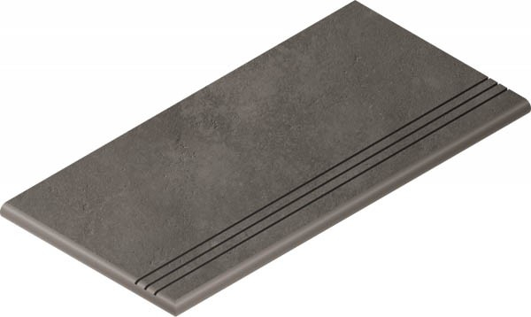 Угловая ступень BLACK GRADINO ROUND GRIP SX левая 30x60 от Italon (Россия)