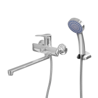 Смеситель одноручный для ванны RUSH Jawa (JA0735-51) с поворотным изливом