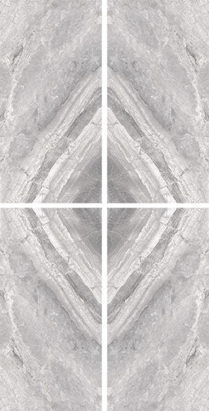 Керамогранит SUPREME Book Match Silver Levigato S/4 (77538) 60x120x1.2x2.4 от Cerdomus (Италия)