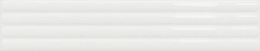 Настенная плитка PLINTO OUT WHITE GLOSS 10.7x54.2 от DNA Tiles (Испания)