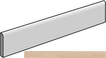 Бордюр ECO CHIC BATT. NATURALE RET (PF60004947) 6.5x120 от ABK Ceramiche (Италия)