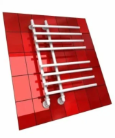 Полотенцесушитель водяной 500x600 Двин L primo 4627085980810 белый