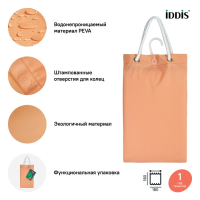 Штора для ванной Iddis PEVA P42PV11i11 оранжевый