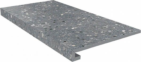 Фронтальная ступень Терраццо SG632800R/GCF клееная серый темный 33x60 от Kerama Marazzi (Россия)