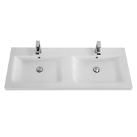 Раковина мебельная Cezares Eco 120 CZR-1200/480-2-LV-MR-ECO белая