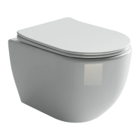 Унитаз подвесной с сиденьем микролифт Ceramica Nova Mia CN1805 безободковый