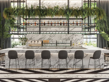 Керамогранит Xlight Premium Nuba White Polished (6 мм) (C229802851) 120x250 от XLight (Испания)