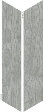 Керамогранит ELEGANCE GREY CHEV (лев+прав) 8x40 от Oset (Испания)