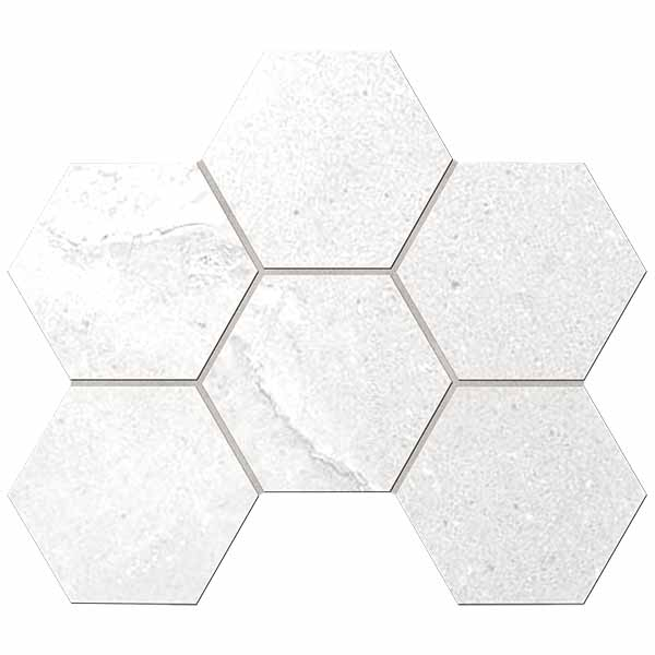 Мозаика KAILAS KA00 Hexagon непол.(10 мм) 25x28.5 от Ametis (Россия)