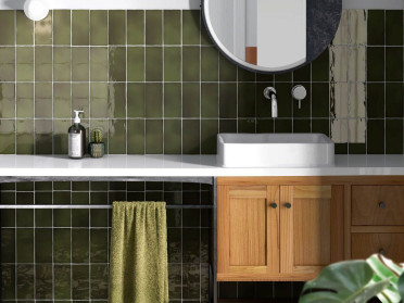 Настенная плитка MANACOR BASIL GREEN (26918) 10x10 от Equipe Ceramicas (Испания)