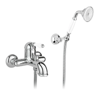 Смеситель для ванны со стены Nicolazz Petit Mont Blanci 3401CR76