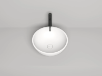 Раковина накладная Salini Gloria 45 1102203M белая