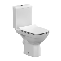 Унитаз-компакт с сиденьем микролифт Cersanit Carina S-KO-CAR011-3/5-COn-S-DL-w