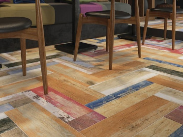 Керамогранит Colorwood глаз. многоцветный (C-CL4M452D) 18.5x59.8 от Cersanit (Россия)