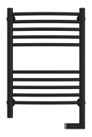 Полотенцесушитель электрический 600x400 Сунержа Богема + прямая 31-5205-6040 черный