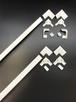 Бордюр для ванн и поддонов 20 мм Aquanet 00265573