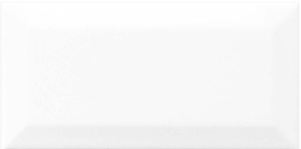 Настенная плитка NERI BISELADO PB BLANCO Z (ADNE2019) 7.5x15 от ADEX (Испания)