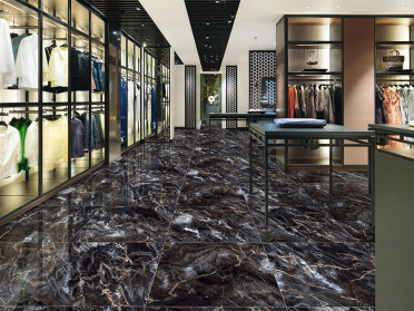 Керамогранит Toledo black High glossy (GR201) 60x120 от Primavera (Индия)