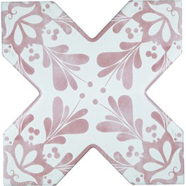Керамогранит BECOLORS CROSS DEC. STENCIL CORAL (CV67386) 13.25x13.25 от Cevica (Испания)