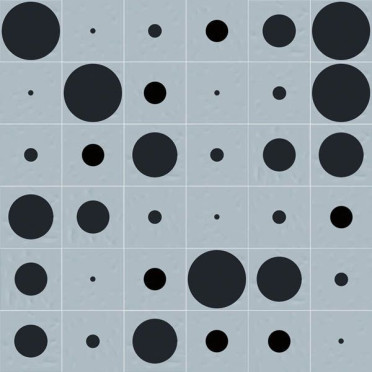 Декор Filippo Soul Tondo Celeste 20x20 от Vives Ceramica (Испания)