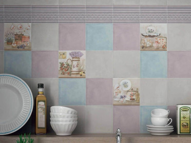 Бордюр Пикарди BLD022 Багет голубой 15x3 от Kerama Marazzi (Россия)