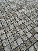 pixmosaic PIX 802 Light Emperador, чип 23x23 мм, сетка 305х305x6 мм, Матовая