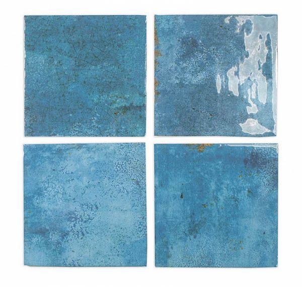 Настенная плитка ENAMEL SQUARE OCEAN (123077) 12.5x12.5 от DNA Tiles (Испания)