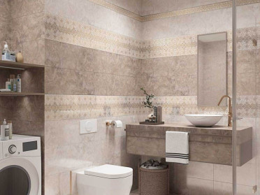 Бордюр Veliente (BWU54VLN004) 8x50x7.5 от Alma Ceramica (Россия)