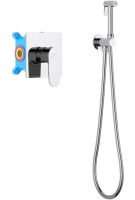 Гигиенический душ со смесителем Aquatek Оберон AQ1219CR хром