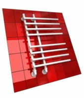 Полотенцесушитель водяной 500x1000 Двин L primo 4627086035267 белый