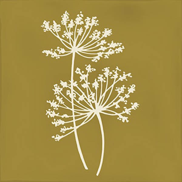 Декор Root Arvum-4 Ocher 13x13 от Vives Ceramica (Испания)