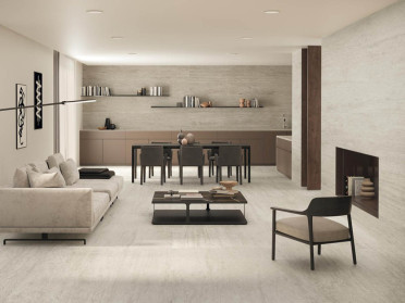 Керамогранит Marvel Travertine Pearl Diamond (AF9U) 60x60 от Atlas Concorde (Италия)