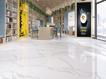 Керамогранит Bianco Soft full body soft polished (gold) (BHW-0037) 60x120x0.8 от Basconi Home (Китай)