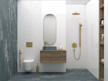 Настенная плитка POLAR WHITE ACROSS 30x90 от Gravita (Индия)