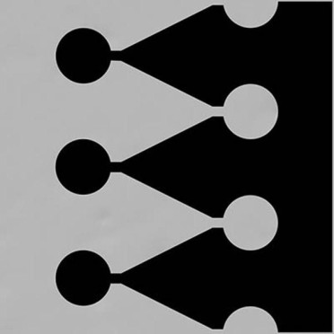 Декор Filippo Soul Blason Gris Negro 20x20 от Vives Ceramica (Испания)