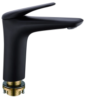 Смеситель для умывальника RUSH Nevis (NE1735-12black) черный