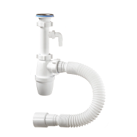 Сифон для стиральной машины СаНта Орио А-32079 белый