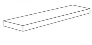 Фронтальная ступень POETRY WOOD ANGS GOLD NAT RETT 32x120x4.5 от ABK Ceramiche (Италия)