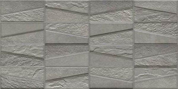 Декор MATERIKA TEKTONIA DARK GREY 31.6x63.5 от Ibero Ceramicas (Испания)