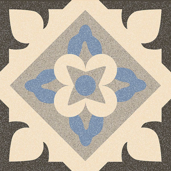 Декор BEL HISTOIRE OSCAR CABOCHON (VVS1515_100) 7.5x7.5 от Revoir Paris (Испания)