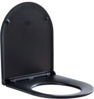 Сиденье для унитаза с крышкой быстросъемное с микролифтом Aquanet Lake 00316466