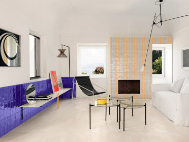 Керамогранит настенный Luz Bianco Lux (MFLE) 5.3x30 от Marazzi Italy (Италия)