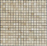 pixmosaic PIX 322 Cappucino, чип 15х15 мм, сетка 305х305х4 мм, Полированная