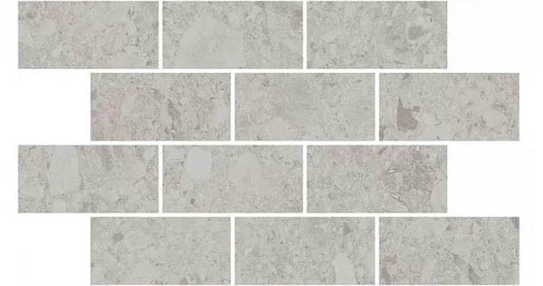 Декор Чеппо ди Гре мозаичный серый светлый матовый обрезной (DD605820\MM) 20x34.6 от Kerama Marazzi (Россия)