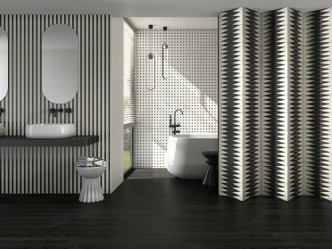 Декор Filippo Soul Blason Gris Negro 20x20 от Vives Ceramica (Испания)