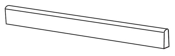 Бордюр CROSSROAD WOOD BATT. AMBER RET 6.5x120 от ABK Ceramiche (Италия)